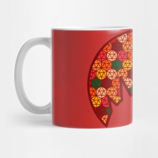 Magic origins - d20 pattern/red Mug